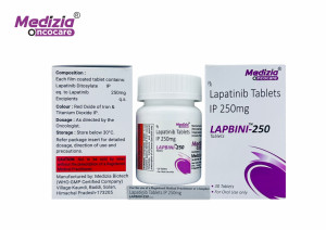 LAPATINIB TABLETS 250MG - (LAPBINI 250 TABLETS)