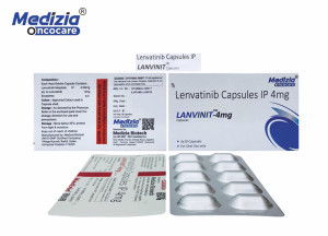 LENVATINIB CAPPSULES 4MG - (LANVINIT 4MG CAPSULES)