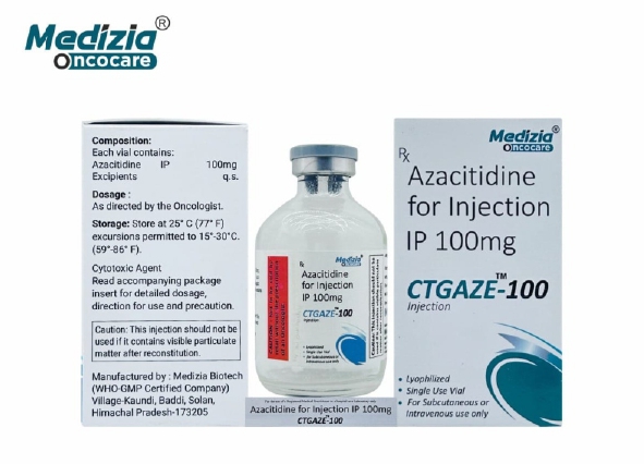 Azacitidine Injection 100mg Manufacturer | Anti Cancer Lyophilized Injection Third Party Manufacturing