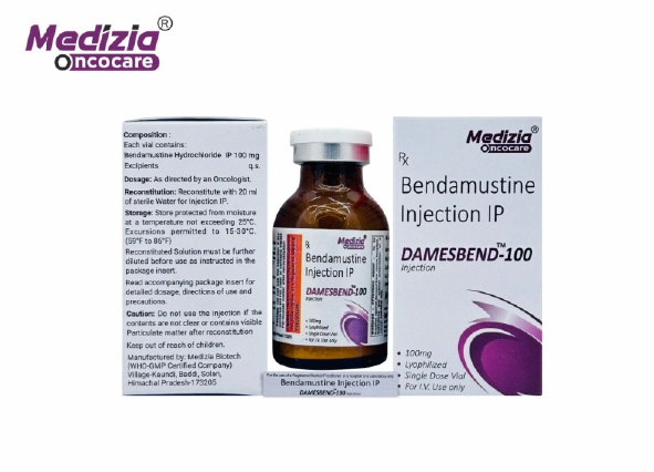Bendamustine Injection 100mg Manufacturer | Anti Cancer Lyophilized Third Party Manufacturing
