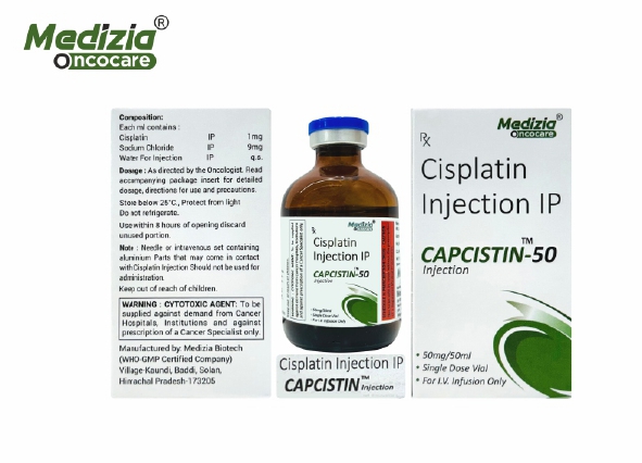 Cisplatin Injection 50mg/50ml Manufacturer | Anti Cancer Liquid Injection Third Party Manufacturing