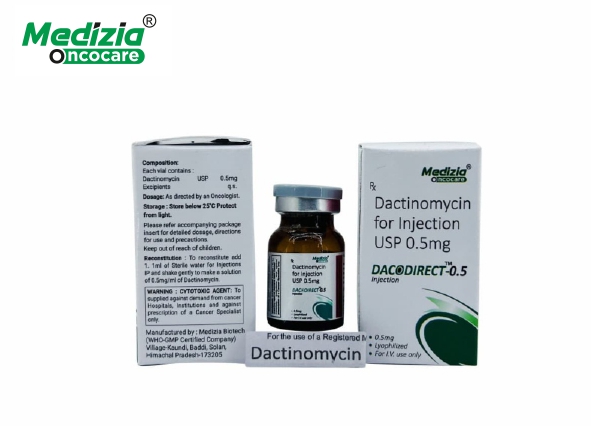 Dactinomycin Injection 0.5mg Manufacturer | Anti Cancer Lyophilized Injection Third Party Manufacturing
