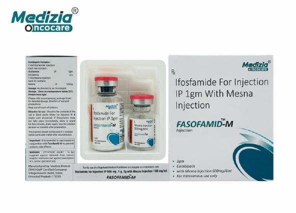 Ifosfamide with Mesna Injection 1g Manufacturer | Anti Cancer Lyophilized Third Party Manufacturing