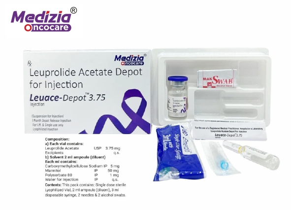 Leuprolide Acetate Depot 3.75mg Manufacturer | Anti Cancer Lyophilized Third Party Manufacturing