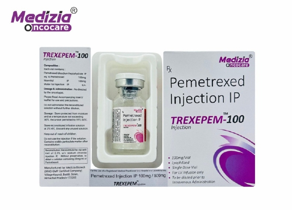 Pemetrexed Injection 100mg Manufacturer | Anti Cancer Lyophilized Third Party Manufacturing