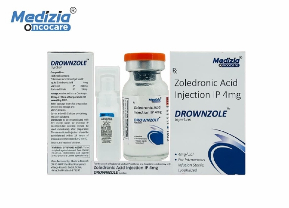 Zoledronic Acid Injection 4mg Manufacturer | Anti Cancer Lyophilized Third Party Manufacturing