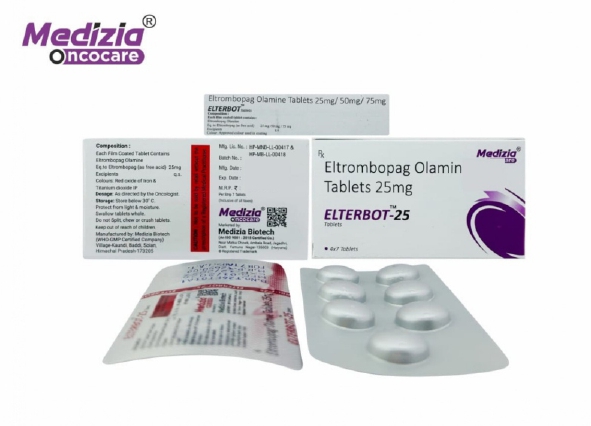 Eltrombopag Olamine Tablets 25mg Manufacturer | Oncology Third Party Manufacturing