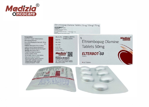 Eltrombopag Olamine Tablets 50mg Manufacturer | Oncology Third Party Manufacturing