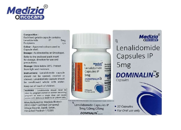 Lenalidomide Capsules 5mg Manufacturer  Anti Cancer Capsules Third Party Manufacturing