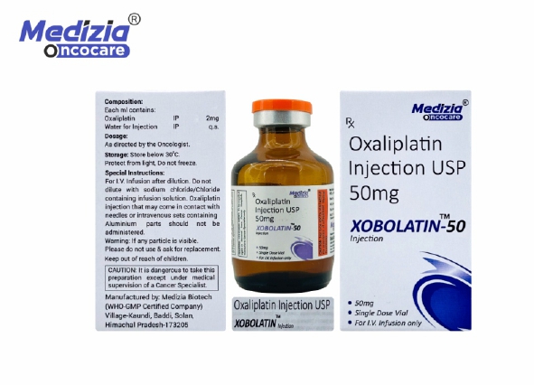 Oxaliplatin Injection 50mg Manufacturer | Anti Cancer Liquid Injection Third Party Manufacturing