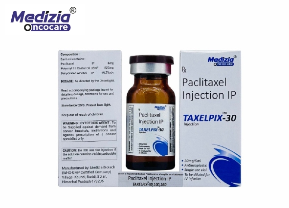 Paclitaxel Injection 30mg/5ml Manufacturer | Anti Cancer Liquid Injection Third Party Manufacturing