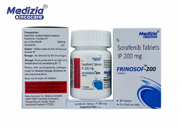 Sorafenib Tablets 200mg Manufacturer  Anti Cancer Tablets Third Party Manufacturing