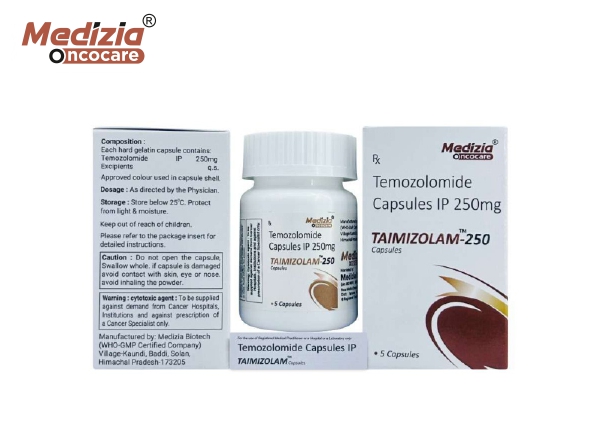 Temozolomide Capsules 250mg Manufacturer | Anti Cancer Capsules Third Party Manufacturing