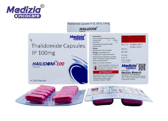 Thalidomide Capsules 100mg Manufacturer | Anti Cancer Capsules Third Party Manufacturing